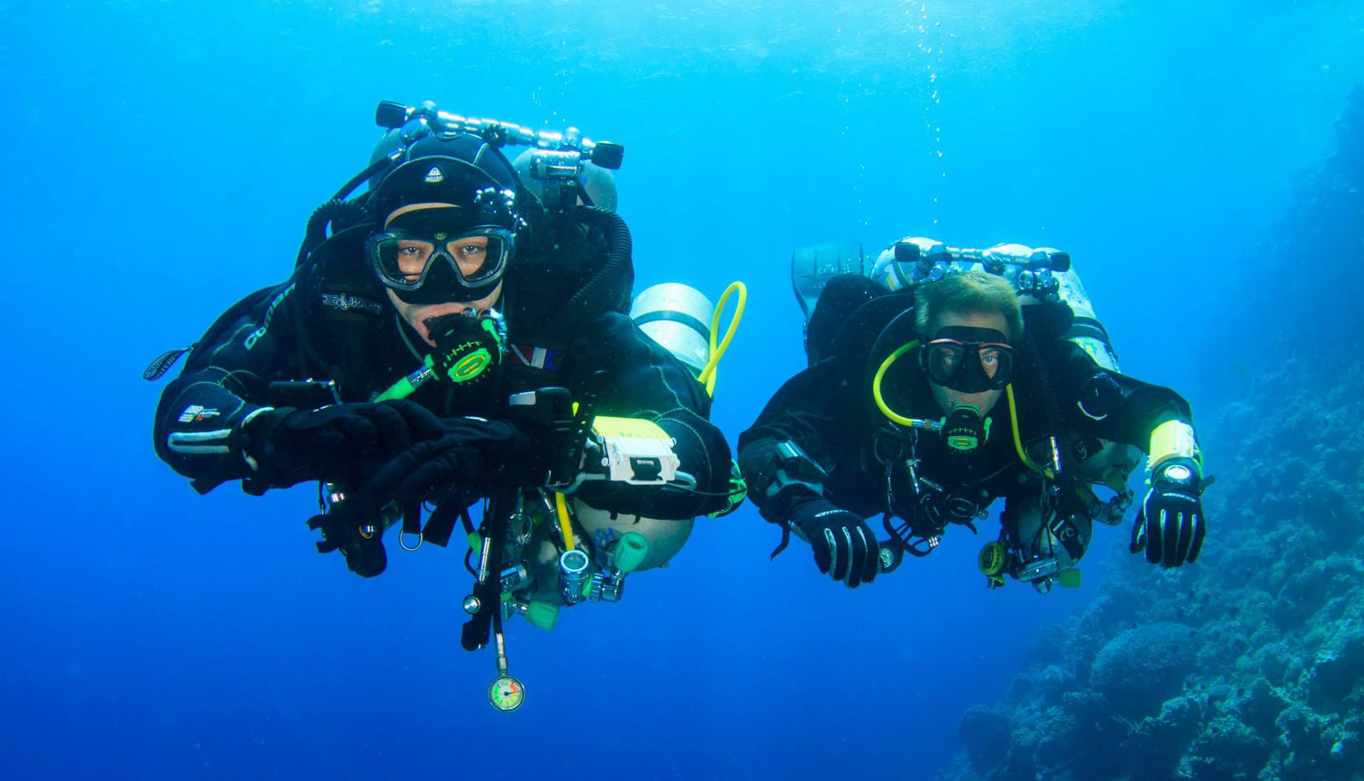 Tech diving in Dahab with H2O